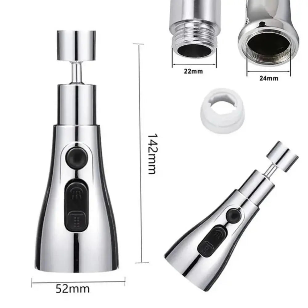 360 Degree Movable Water Faucet (3 Mode)