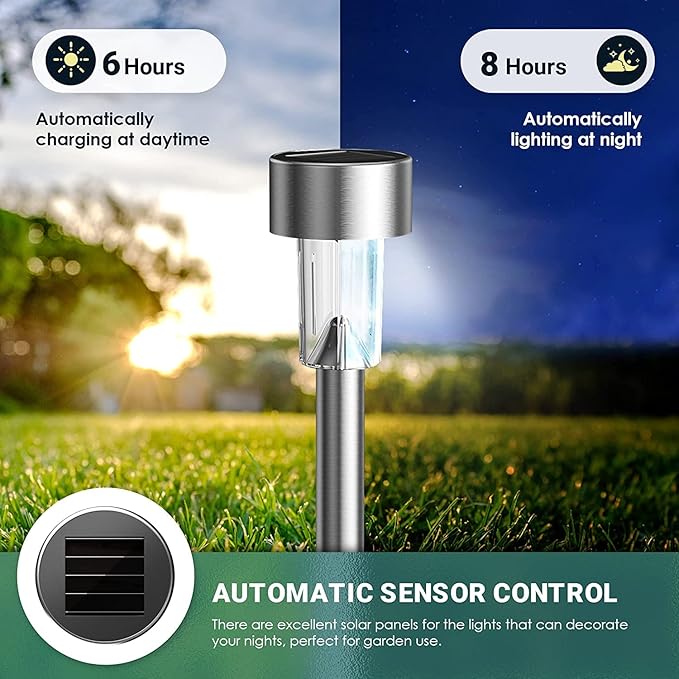 Solar Waterproof Pathway Lights