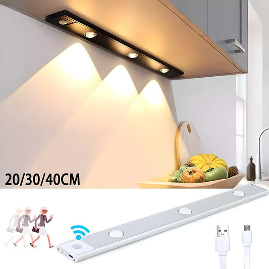 LED Motion Sensor Light With USB Rechargeble