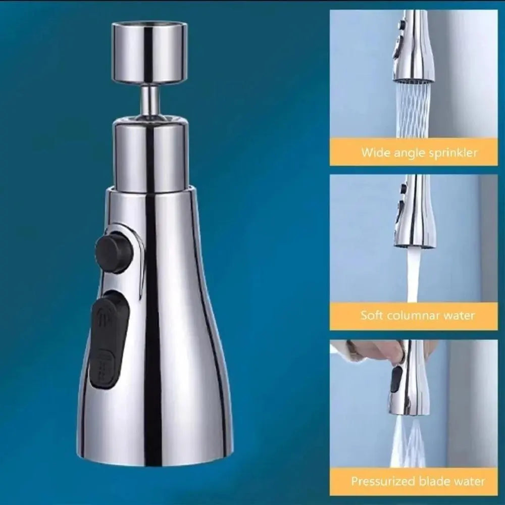 360 Degree Movable Water Faucet (3 Mode)