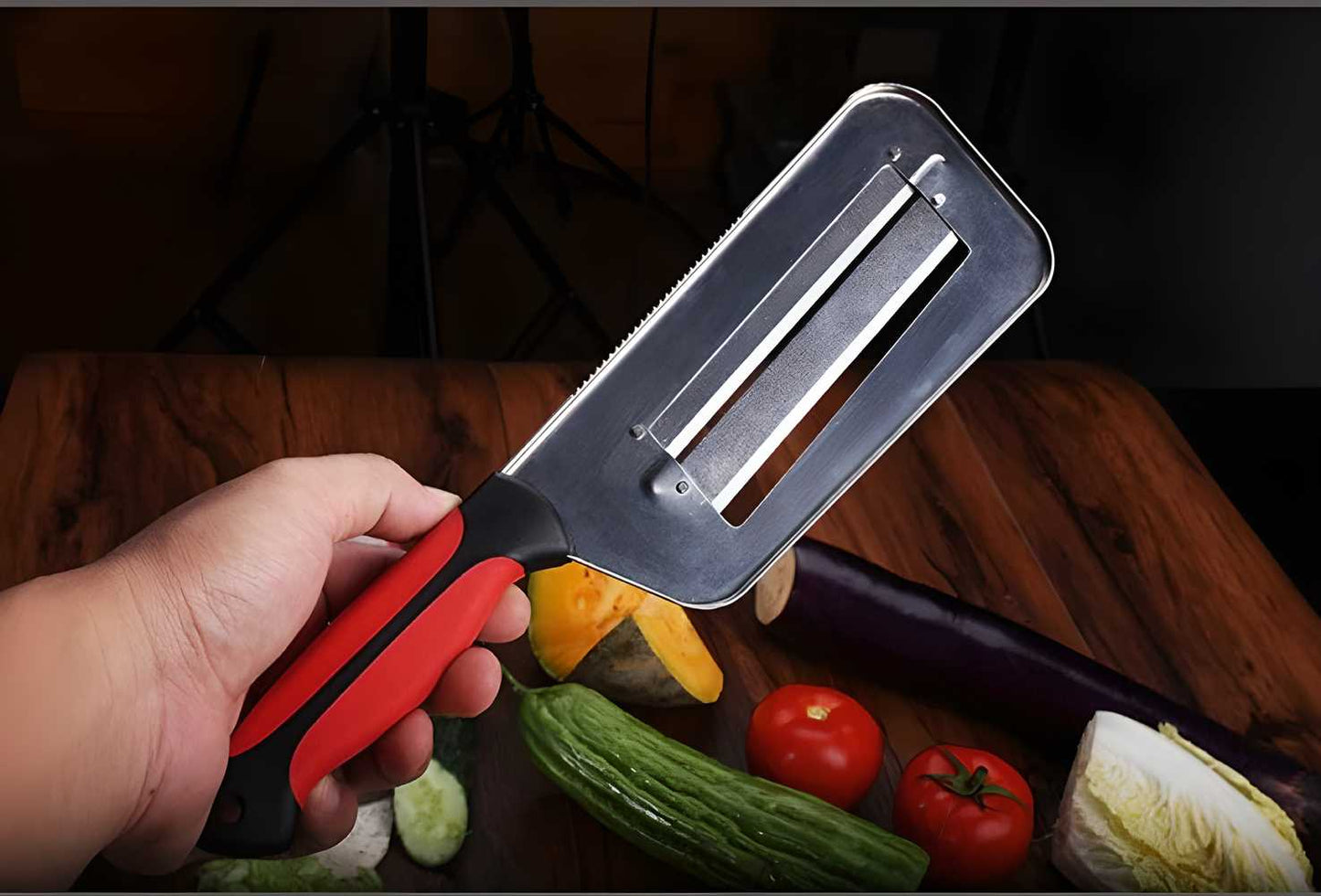 Sliver Double 2 Slice Blade Slicing Knife