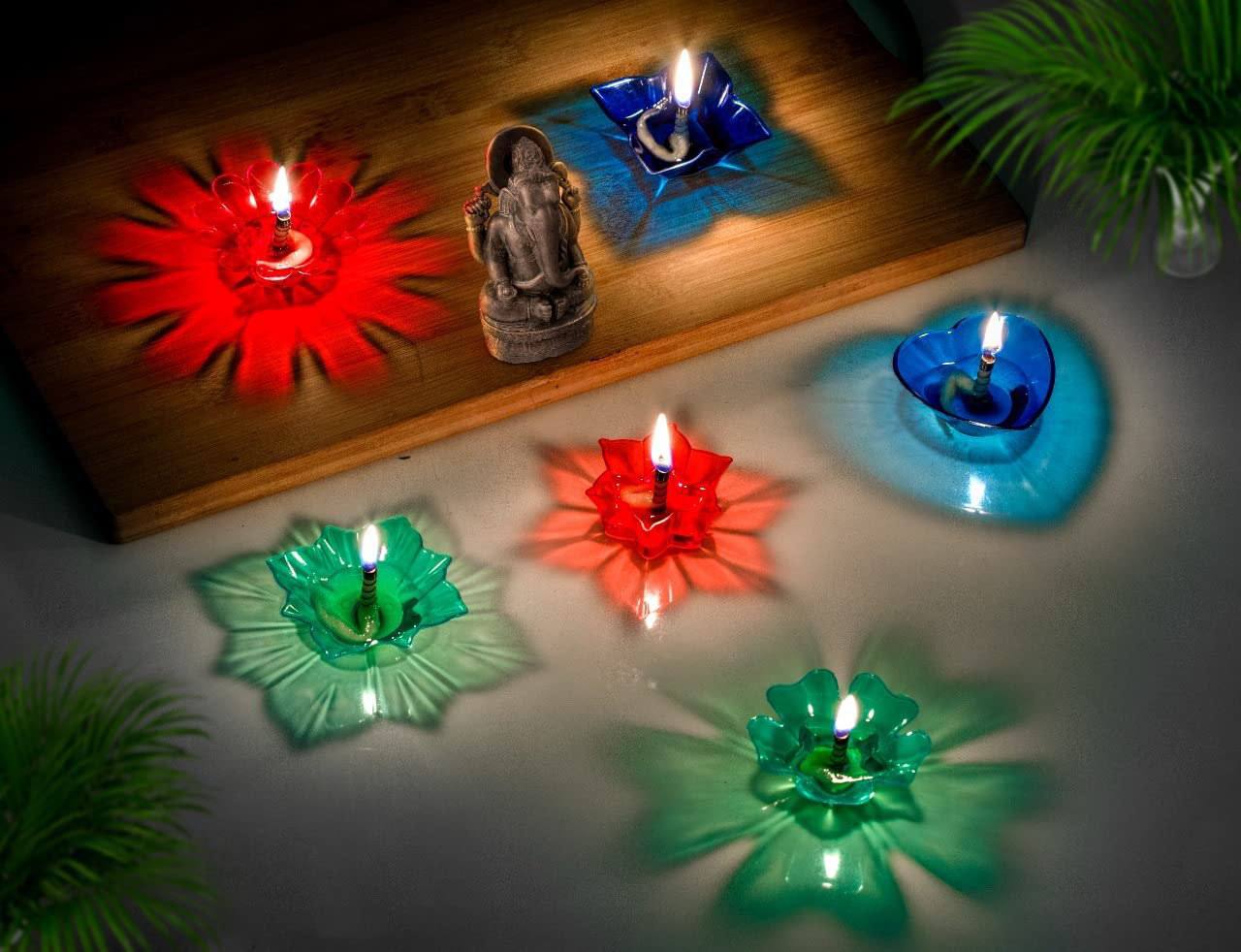 3D Reflection Crystal Transparent Diyas